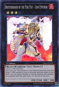 Brotherhood of the Fire Fist - CBLZ-EN099: Lion Emperor - Cosmo Blazer (CBLZ)