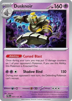 Dusknoir - 037/131: Prismatic Evolutions