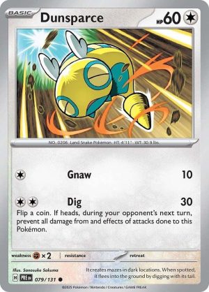 Dunsparce - 079/131: Prismatic Evolutions