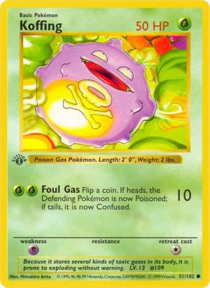 Koffing – 051/102: Base Set