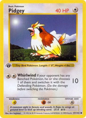 Pidgey – 057/102: Base Set