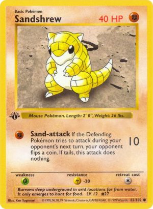 Sandshrew – 062/102: Base Set