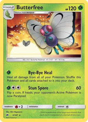 Butterfree – 3/147: Burning Shadows