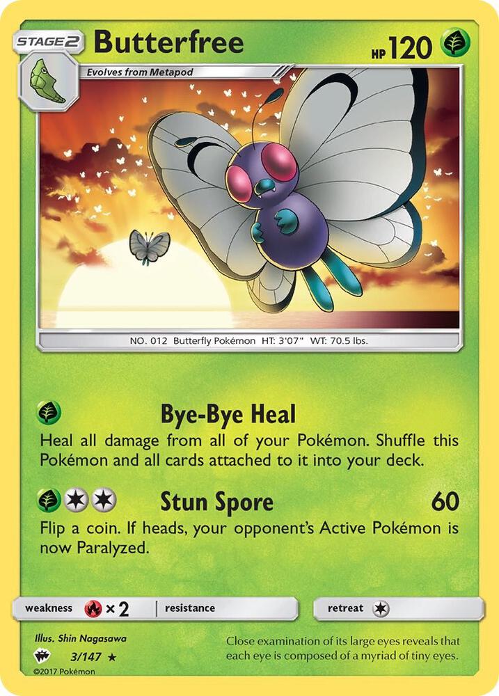 Butterfree – 3/147: Burning Shadows
