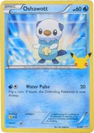 Oshawott - 021/025 - McDonald's 25th Anniversary Promos