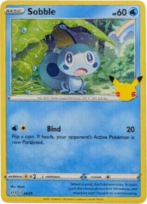 Sobble - 024/025 - McDonald's 25th Anniversary Promos