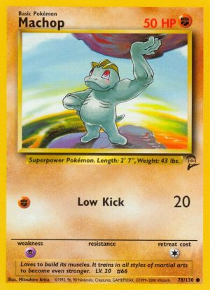 Machop – 078/130: Base Set 2