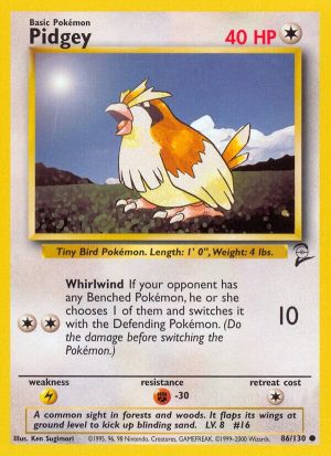 Pidgey – 086/130: Base Set 2