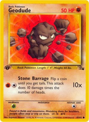 Geodude – 47/62: Fossil