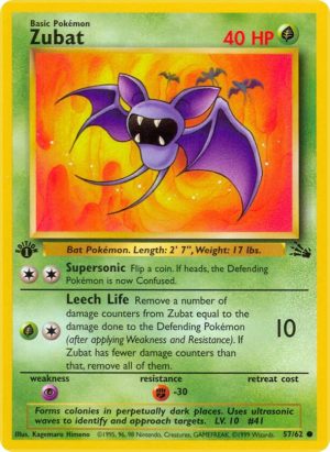 Zubat – 57/62: Fossil