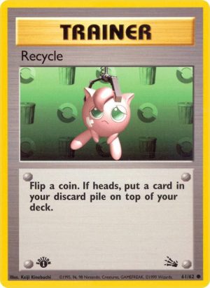 Recycle – 61/62: Fossil