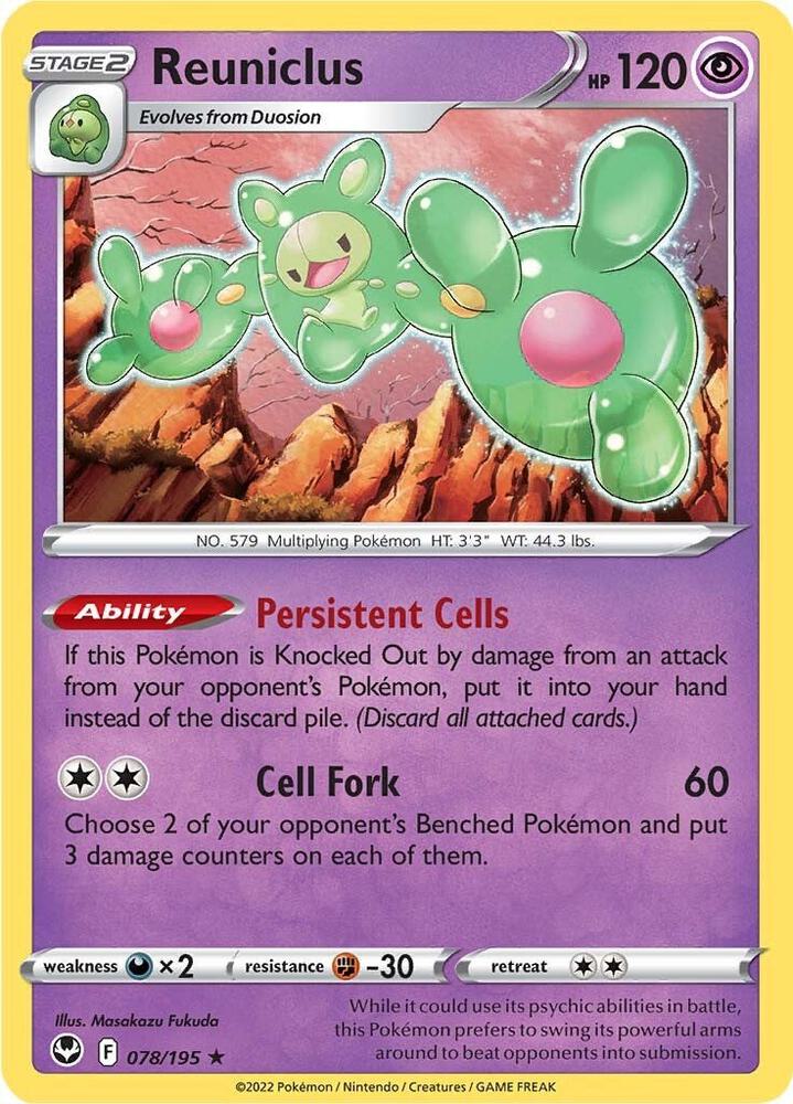 Reuniclus – 078/195: Silver Tempest