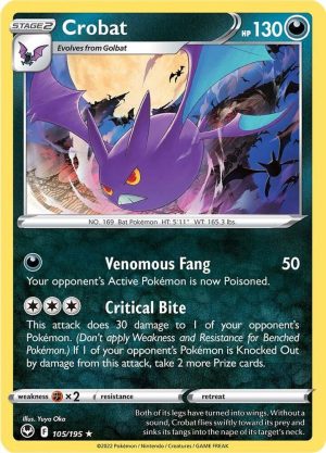 Crobat – 105/195: Silver Tempest