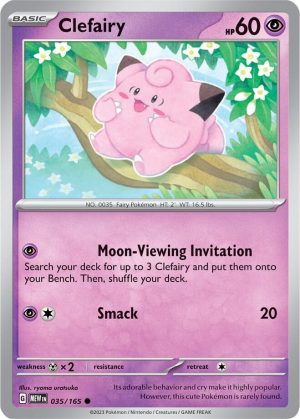 Clefairy – 035/165: Scarlet & Violet 151
