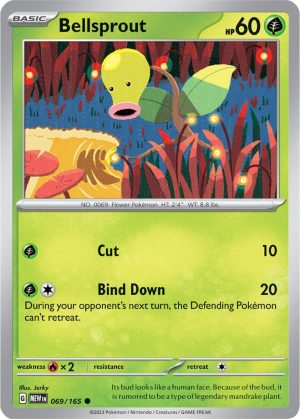 Bellsprout – 069/165: Scarlet & Violet 151