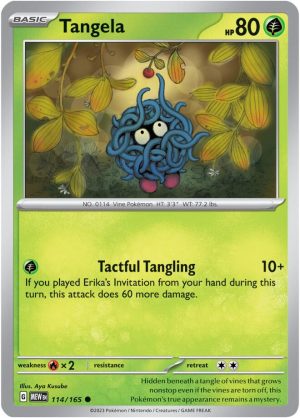 Tangela – 114/165: Scarlet & Violet 151