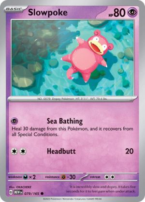 Slowpoke – 079/165: Scarlet & Violet 151