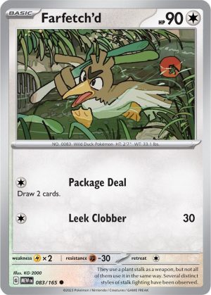 Farfetch'd – 083/165: Scarlet & Violet 151