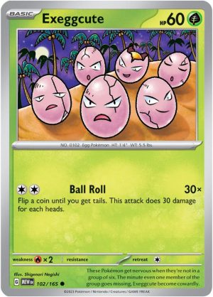 Exeggcute – 102/165: Scarlet & Violet 151
