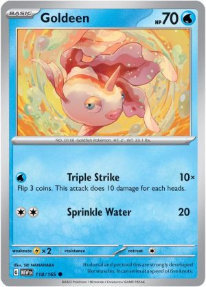 Goldeen – 118/165: Scarlet & Violet 151