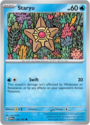 Staryu – 120/165: Scarlet & Violet 151