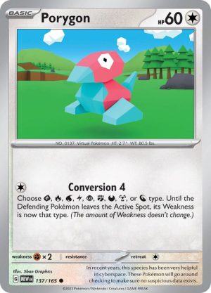 Porygon – 137/165: Scarlet & Violet 151