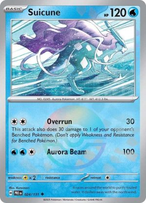 Suicune (Poke Ball Pattern) - 024/131: Prismatic Evolutions