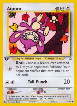 Aipom – 41/64: Neo Revelation