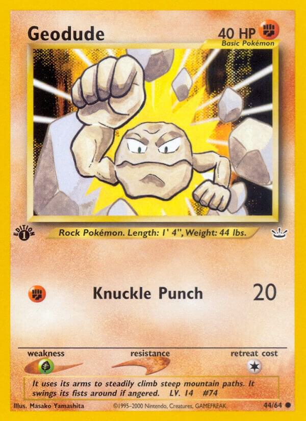 Geodude – 44/64: Neo Revelation