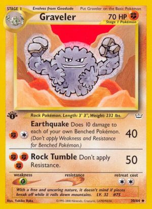 Graveler – 30/64: Neo Revelation