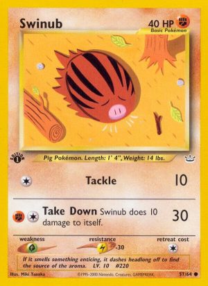 Swinub – 57/64: Neo Revelation