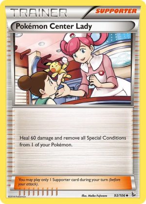 Pokemon Center Lady – 93/106: XY Flashfire