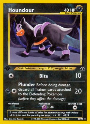 Houndour - 39/75: Neo Discovery