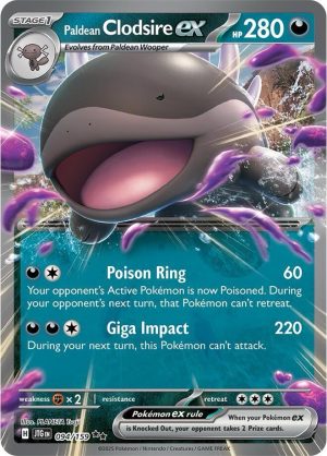 Paldean Clodsire ex - 094/159: Journey Together