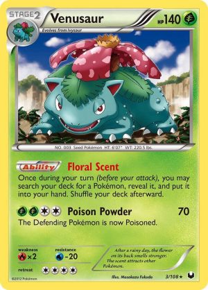 Venusaur 3/108 : Dark Explorers