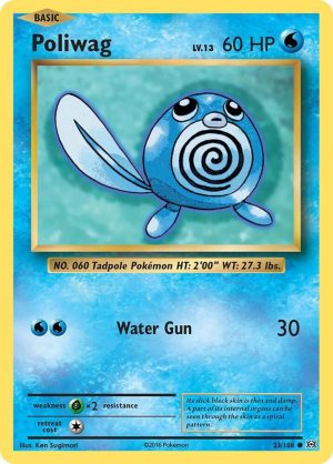Poliwag - 23/108 : Evolutions