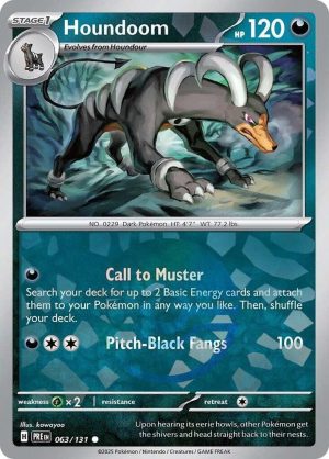 Houndoom (Poke Ball Pattern) - 063/131: Prismatic Evolutions