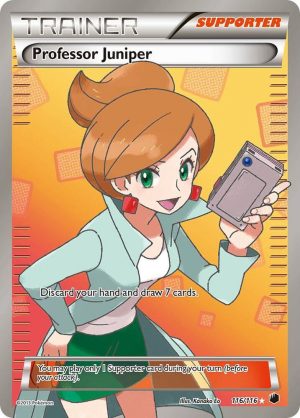 Professor Juniper (116 Full Art) - 116/116: Plasma Freeze