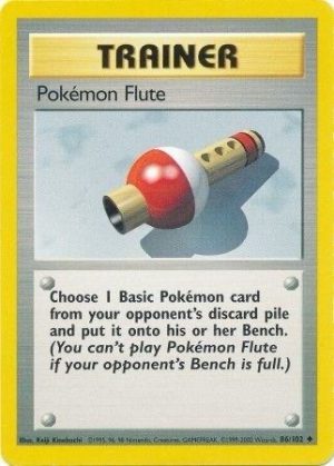 Pokemon Flute - 086/102 : Base Set
