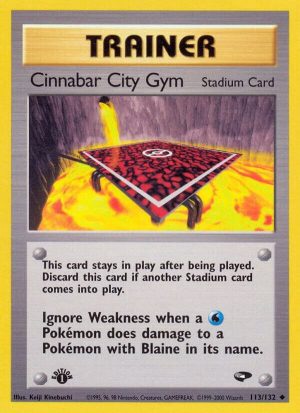 Cinnabar City Gym - 113/132: Gym Challenge