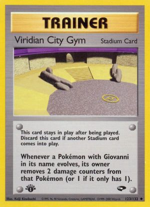Viridian City Gym - 123/132: Gym Challenge