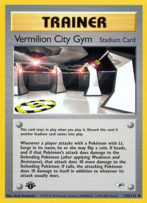 Vermilion City Gym - 120/132: Gym Heroes