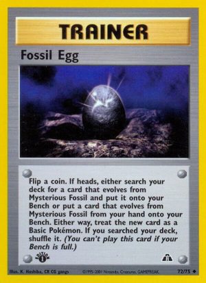 Fossil Egg - 72/75: Neo Discovery