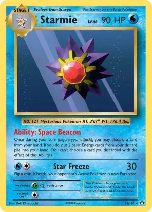 Starmie - 31/108: XY Evolutions