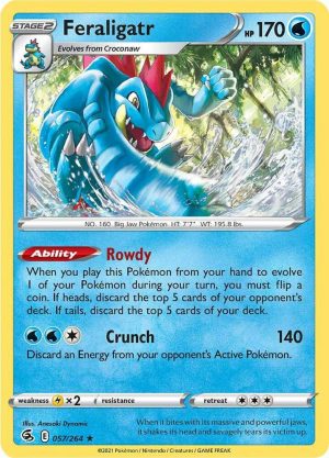 Feraligatr - 057/264 : Fusion Strike