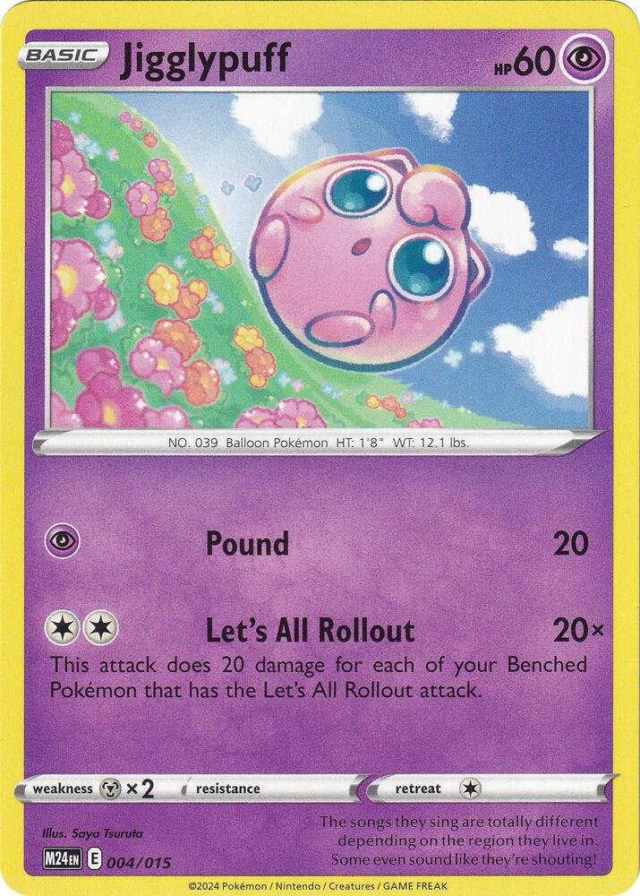 Jigglypuff - 004/015: McDonald's Promos 2024