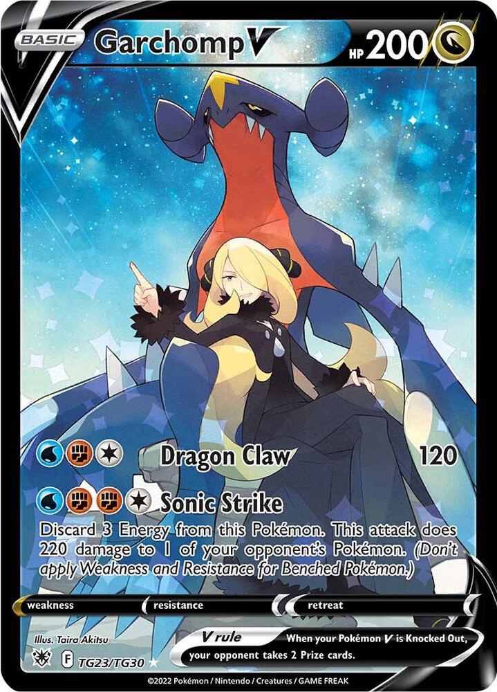 Garchomp V - TG23/TG30: Astral Radiance Trainer Gallery