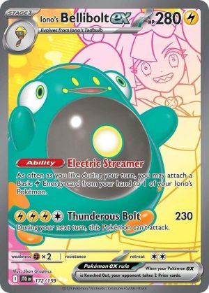 Iono's Bellibolt ex - 172/159 : Journey Together
