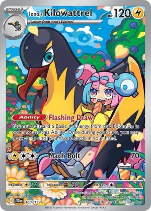 Iono's Kilowattrel - 163/159: Journey Together