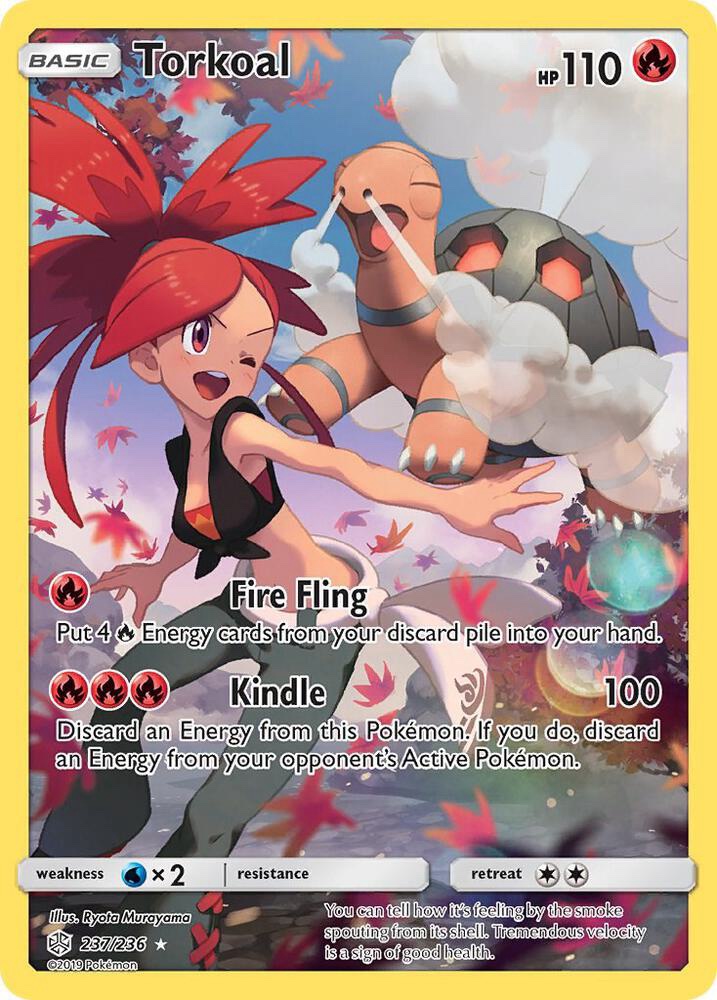 Torkoal (Secret) - 237/236 : Cosmic Eclipse
